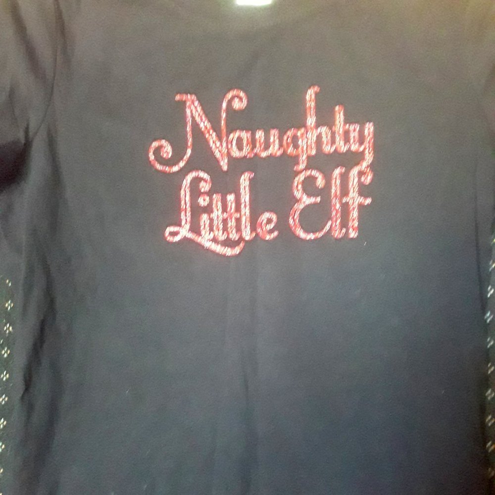 Black and red t-shirt